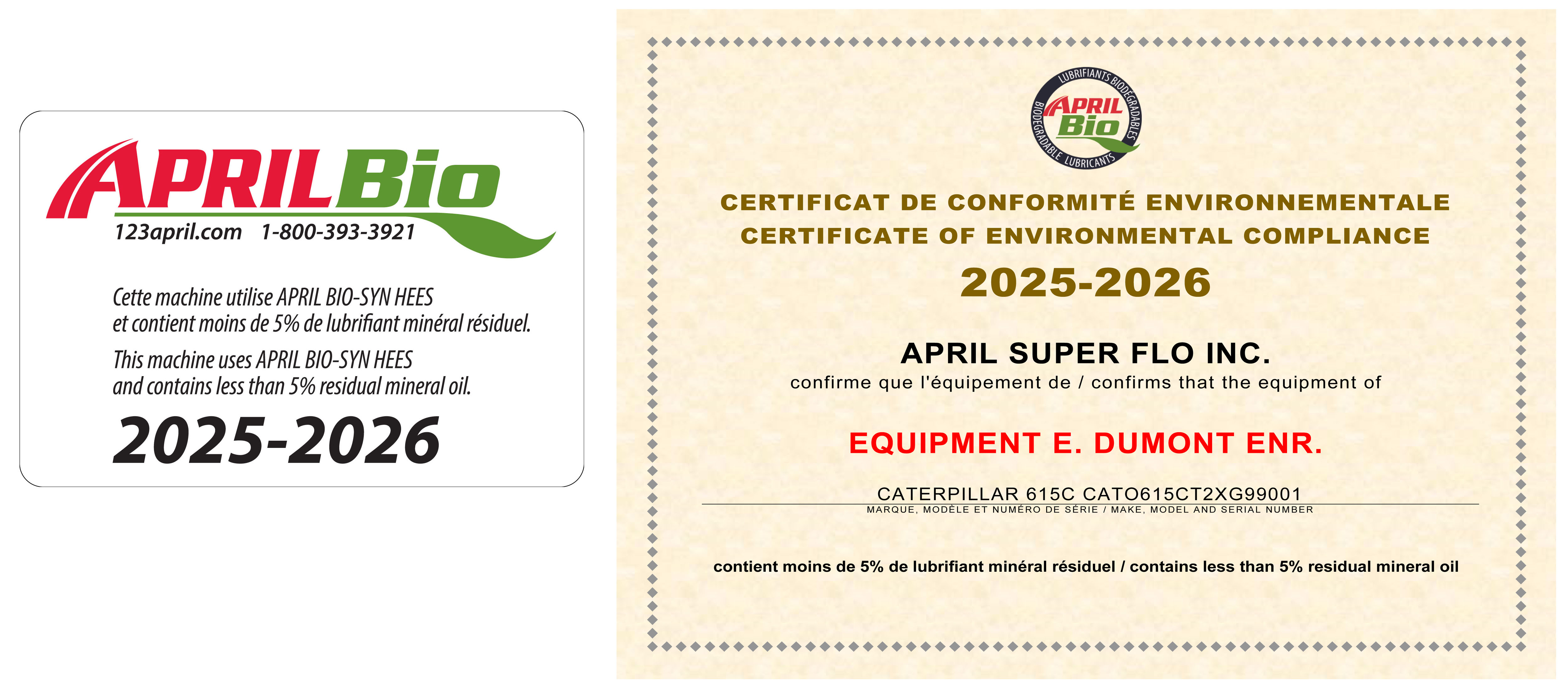 BIO certification combination image 2025-26